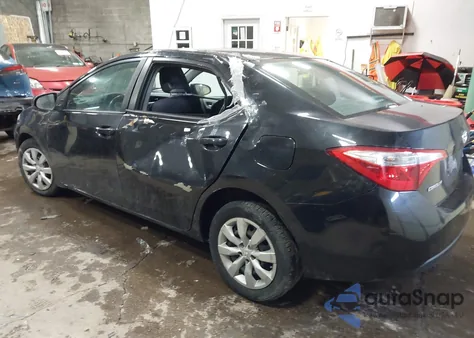 2014 Toyota Corolla Le z USA, uszkodzony, nr VIN 2T1BURHE4EC179979
